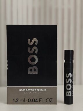 New Boss Bottled Beyond For Men EDP  0.04oz/1.2ml Sample Spray